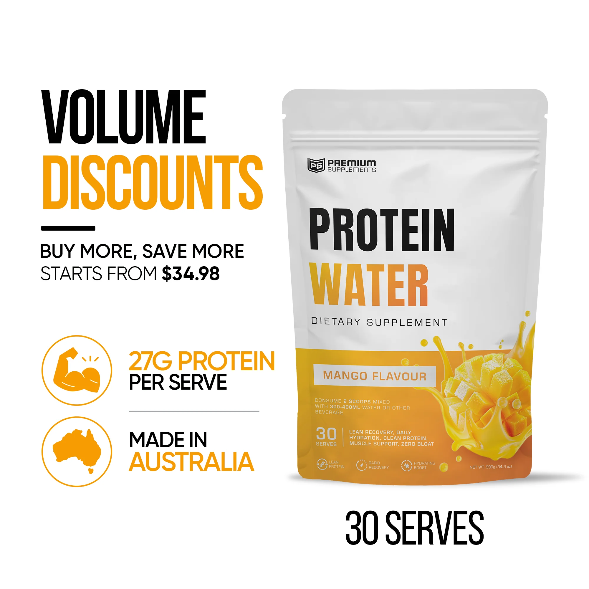 Protein Water 990g - Image 6